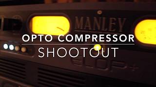 LA2A WA2A amp Manley ELOP I Compressor Shootout I Shred Shed [upl. by Nilam]