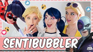 Cosplayers React to Miraculous Ladybug  Sentibubbler 💭 [upl. by Nerland]