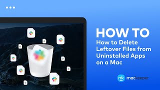 How to Delete Leftover Files from Uninstalled Apps on a Mac [upl. by Fontana]