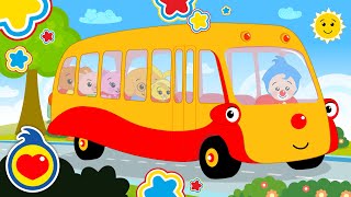 Las Ruedas del Bus 🚍 Canciones Infantiles ♫ Plim Plim [upl. by Paige]