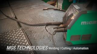 MGS TECHNOLOGIES MIGATRONIC PI250 DCHP TIG WELDING [upl. by Jacob]