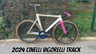 2024 Cinelli Vigorelli Track Special White Cappuccino  7 days 7 bikes  Fixie Corner [upl. by Nady]