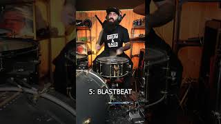 5 DRUM STYLES in 20 SECONDS [upl. by Elleiram]