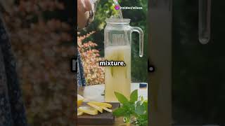 Peach Lemonade Recipe peach lemonade lemonaderecipe refreshingdrink [upl. by Ioves]