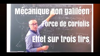 Force de Coriolis déviation vers lEst et autres tirs [upl. by Iidnarb]