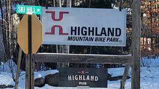 Winter Woolly Part 1  Highland Mountain Fatbike Snow Downhill [upl. by Whiting221]