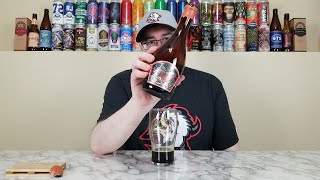 Dormancy Peach Brandy BA Barleywine  Grow Brewing Co  Beer Review  2283 [upl. by Latsyk]