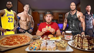 Eating The UNHEALTHIEST Celebrity Cheat Meals [upl. by Blanchard]