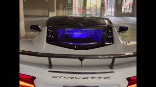 Corvette C8  WindRestrictor Multicolor Illumination Accessory [upl. by Presber839]