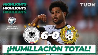 Highlights  Alemania 60 Armenia  UEFA European Qualifiers 2021  TUDN [upl. by Cointon]