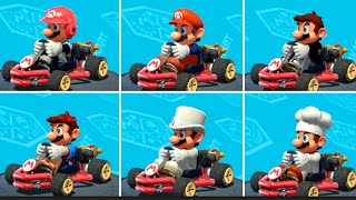 Mario Kart 8 Deluxe  Mario Сostumes [upl. by Della636]