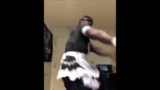 Black Guy Dancing In Maid Outfit [upl. by Katrinka]