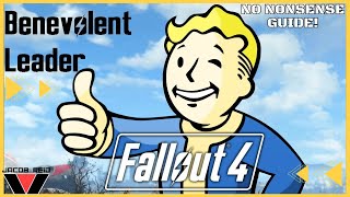 2024 Benevolent Leader 100 Happiness Settlement Guide Fallout 4 [upl. by Ileyan604]