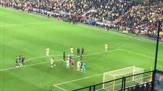 KADIKÖYDE SON DAKİKA GOLÜ  FENERBAHÇE 21 KASIMPAŞA MAÇI  TRİBÜN ÇEKİMİ  fenerbahçe batshuayi [upl. by Dachi]