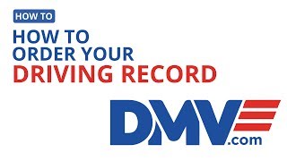 How To Order Your Driving Record  DMVcom [upl. by Wennerholn]