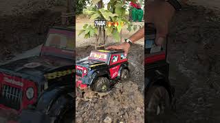 Thar ko paani me utaar diya 🔥😎 thar tharloverthar 4x4mahindrathardrivinggame [upl. by Orgel596]