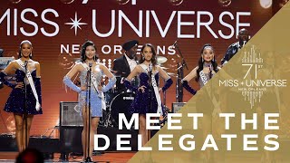 71st MISS UNIVERSE  MEET THE DELEGATES All 83  Miss Universe [upl. by Onit]