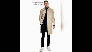 Types of mens trench coats 🧥 style trenchcoat [upl. by Attena]