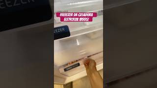 Freezer da geladeira Eletrolux ib55S vlog geladeira [upl. by Arihay]