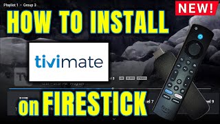 🎬🎦 TIVIMATE  LATEST VERSION 🎦🎬HOW TO INSTALL ON FIRESTICK  STEP by STEP [upl. by Analat]