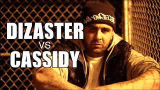 Dizaster outwrites Eminem for Cassidy battle Dizaster vs Cassidy interview [upl. by Cele]