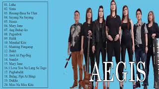 AEGIS Greatest Hits Songs Full Album  Aegis Best OPM Tagalog Love Songs Of All time [upl. by Ardnoek]