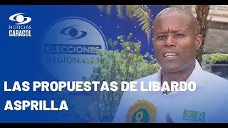 Libardo Asprilla candidato al Concejo de Bogotá presentó sus propuestas [upl. by Devondra]