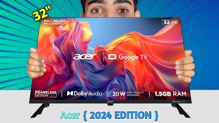 Acer G Series 32quot Google TV Full Review  This ₹12999 Budget TV  HINDI  🔥 [upl. by Weintrob]