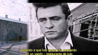 Johnny Cash  Folsom Prison Subtítulos español [upl. by Attelahs]