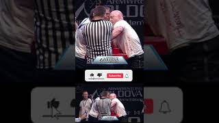 TODD HUTCHINGS VS EUGENY PRUDNIK ARMWRESTLING Moldova 2018 shorts [upl. by Abihsot]