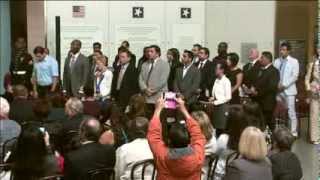 Citizenship Day Naturalization Ceremony at the Smithsonian National Museum of American History [upl. by Nonnahc]