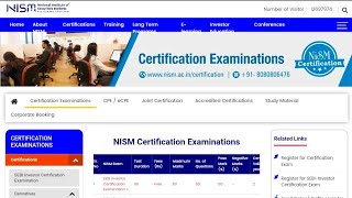 Nism investor certification live exam Investor exam kese pass kare 1 attemptsHow to pass inves [upl. by Neelrad]