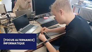 FOCUS ALTERNANCE  Technicien système et réseaux informatique [upl. by Hamimej]