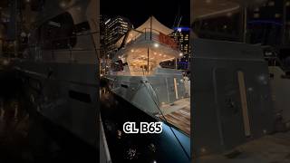 CL Yachts B65 by night at the Sydney International Boat Show 2024 [upl. by Rafi]