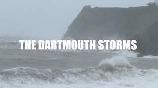 Dartmouth UK Storms and floods Bayards Cove Lower Ferry Blackpool Sands Embankment [upl. by Ruscher]