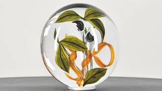 Glass Paperweight Auction 88 Lot 137 [upl. by Kceb]