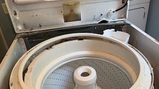 How to Open the Top of a Whirlpool Top Load Washing Machine [upl. by Sillig]