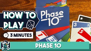 How To Play Phase 10 in Just 3 Minutes [upl. by Analram]