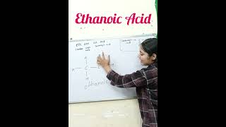 Ethanoic Acid structurechemistryformula chemistry physics chemicalequations [upl. by Naxor863]