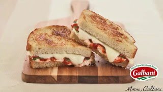 Margherita Pepperoni Grilled Cheese [upl. by Sheffie]