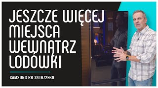 Recenzja lodówki Samsung RB 34T672EBN  pomieści wszystko czego potrzebujesz [upl. by Fatimah]