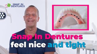 Snap in Dentures are just the right fit [upl. by Rebeka]