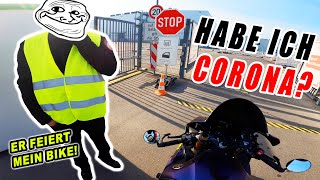 Corona Positiv Begleitet mich zur Teststation mit dem Bike [upl. by Surat]