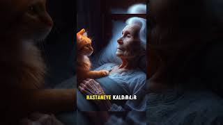 Zencefil kedi barınaktan yaşlı bir kadın sahiplenir catshorts cat [upl. by Otnas181]