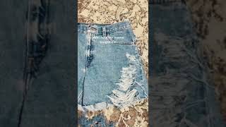 How To Distress Jeans  TikTok lanasmiles [upl. by Eralc828]