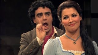 Donizetti  Lelisir damore Villazón Netrebko Ópera completa sub Español [upl. by Nyladnar]