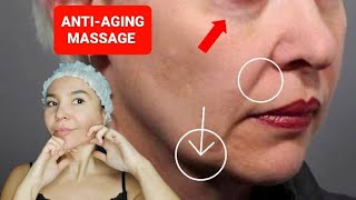 Full Face massage antiaging massage antiwrinkle massage lifting massage [upl. by Bueschel917]