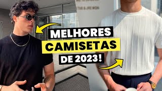 Melhores CAMISETAS MASCULINAS pra comprar AGORA  MODA MASCULINA 2023 [upl. by Ialda]