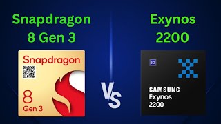 Exynos 2200 vs Snapdragon 8 Gen 3 💥 thetechnicalgyan Snapdragon 8 Gen 3 vs Exynos 2200 [upl. by Henson612]