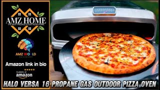 Describing Halo Versa 16 Propane Gas Outdoor Pizza Oven Amazon [upl. by Porett996]